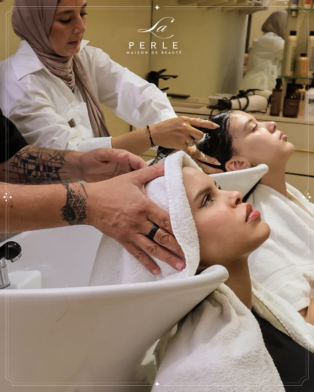 Head spa et soin détente chez SPA LA PERLE